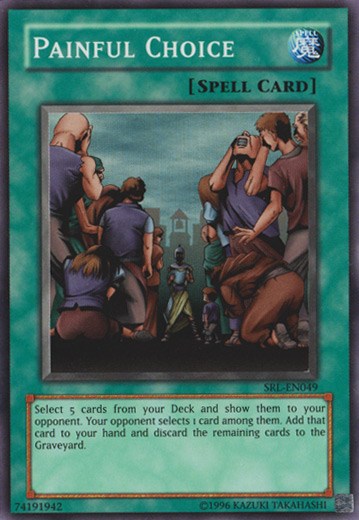 Painful Choice [SRL-EN049] Super Rare | The Time Vault CA