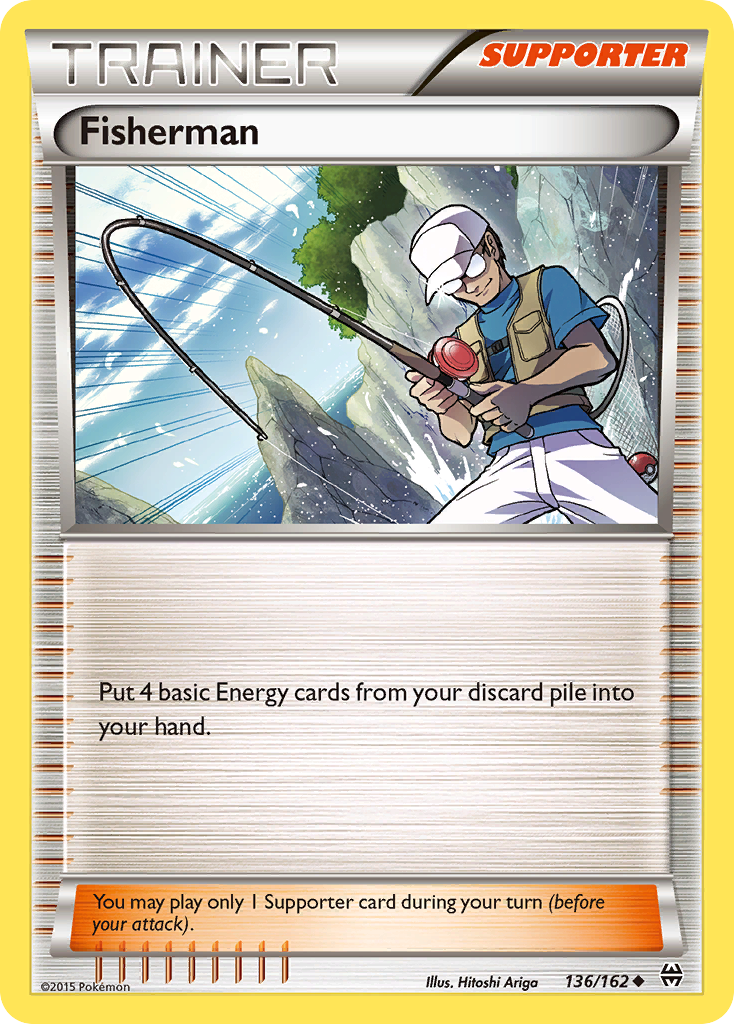 Fisherman (136/162) [XY: BREAKthrough] | The Time Vault CA