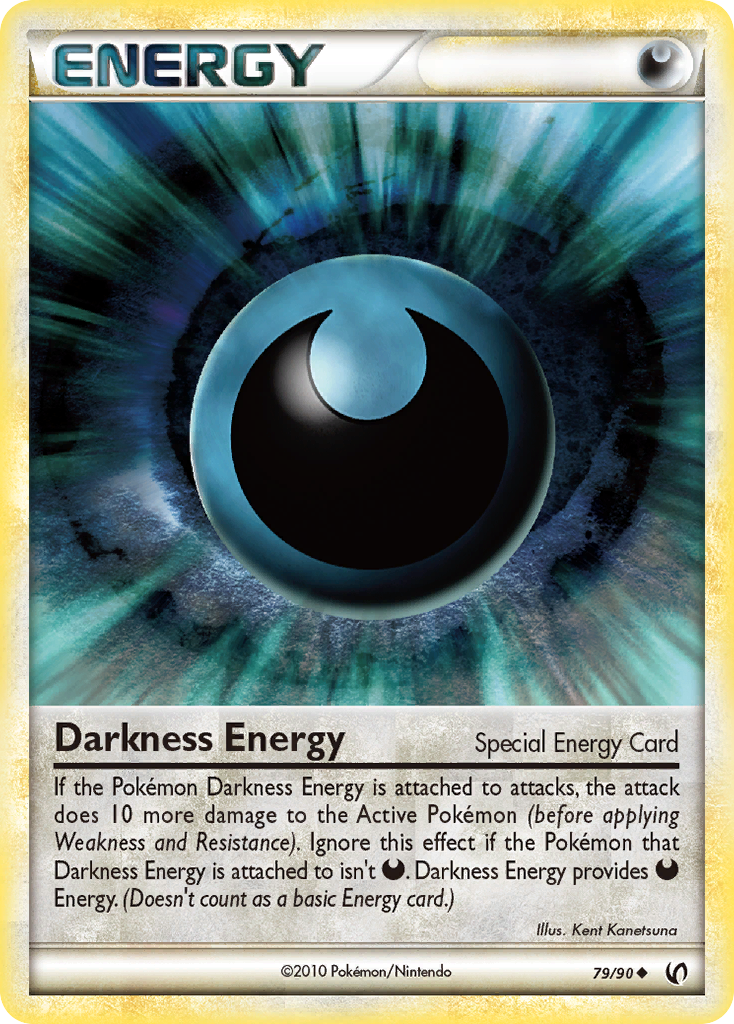 Darkness Energy (79/90) [HeartGold & SoulSilver: Undaunted] | The Time Vault CA