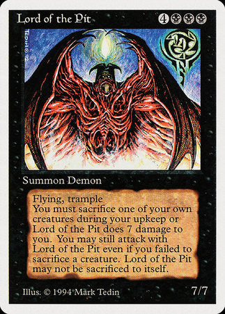 Lord of the Pit [Summer Magic / Edgar] | The Time Vault CA