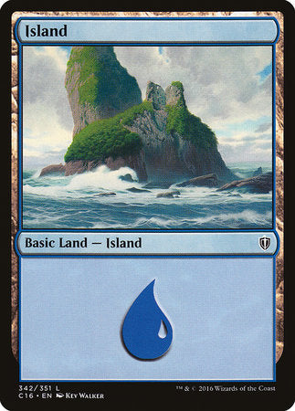 Island (342) [Commander 2016] | The Time Vault CA