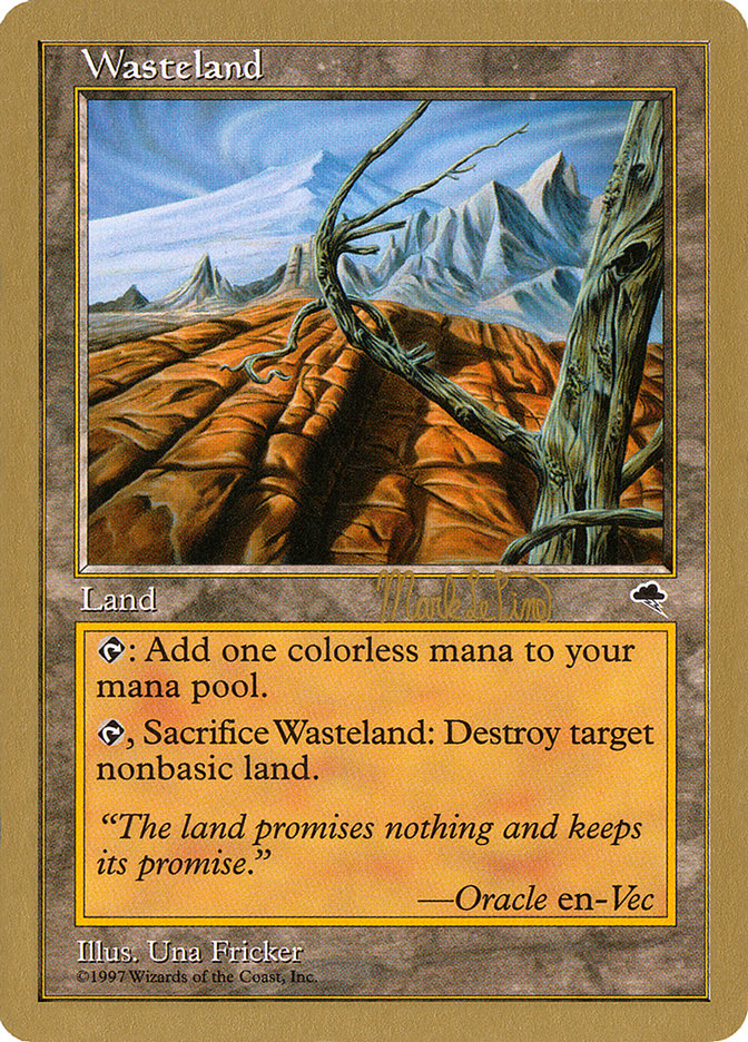 Wasteland (Mark Le Pine) [World Championship Decks 1999] | The Time Vault CA