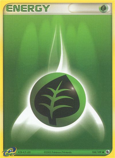 Grass Energy (104/109) [EX: Ruby & Sapphire] | The Time Vault CA