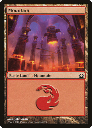 Mountain (265) [Return to Ravnica] | The Time Vault CA