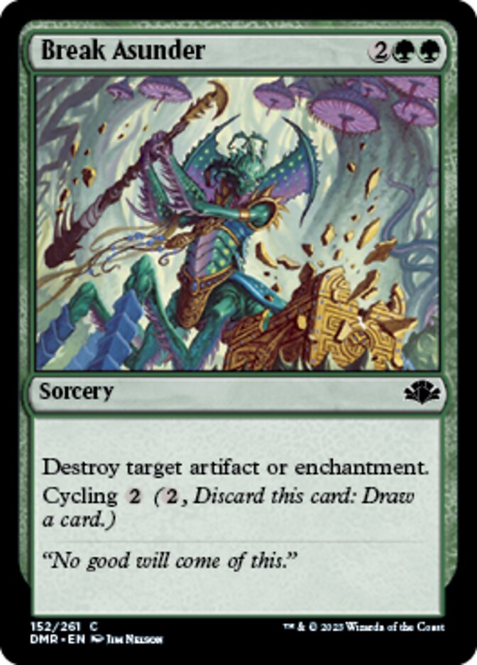 Break Asunder [Dominaria Remastered] | The Time Vault CA