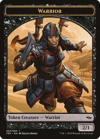 Warrior Token [Fate Reforged Tokens] | The Time Vault CA