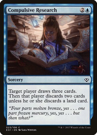 Compulsive Research [Archenemy: Nicol Bolas] | The Time Vault CA