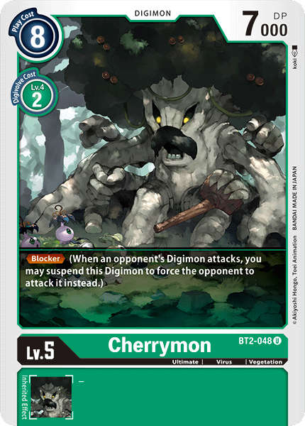 Cherrymon [BT2-048] [Release Special Booster Ver.1.0] | The Time Vault CA