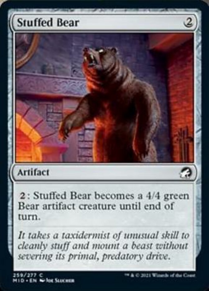 Stuffed Bear [Innistrad: Midnight Hunt] | The Time Vault CA