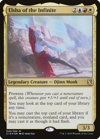 Elsha of the Infinite [Commander 2019] | The Time Vault CA