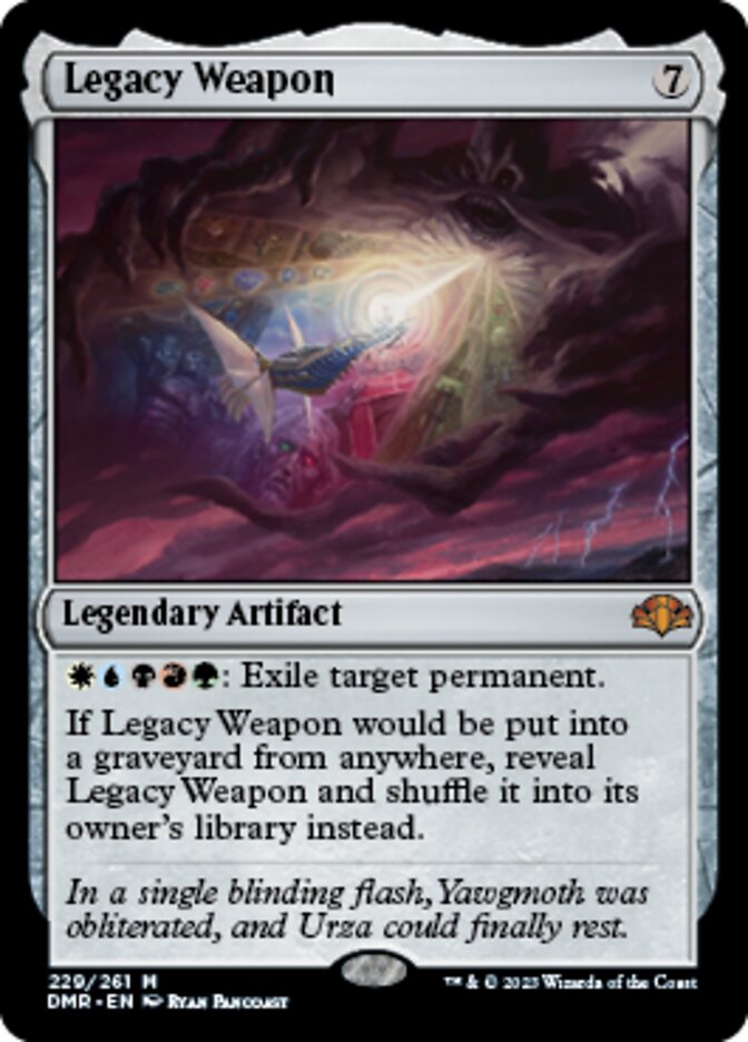 Legacy Weapon [Dominaria Remastered] | The Time Vault CA