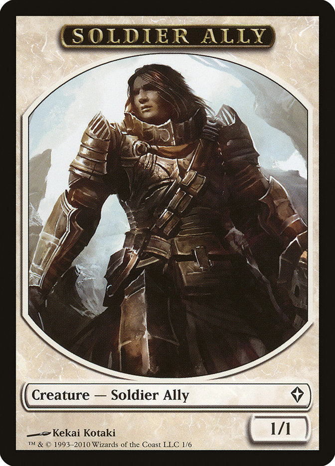 Soldier Ally [Worldwake Tokens] | The Time Vault CA