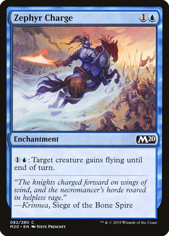 Zephyr Charge [Core Set 2020] | The Time Vault CA