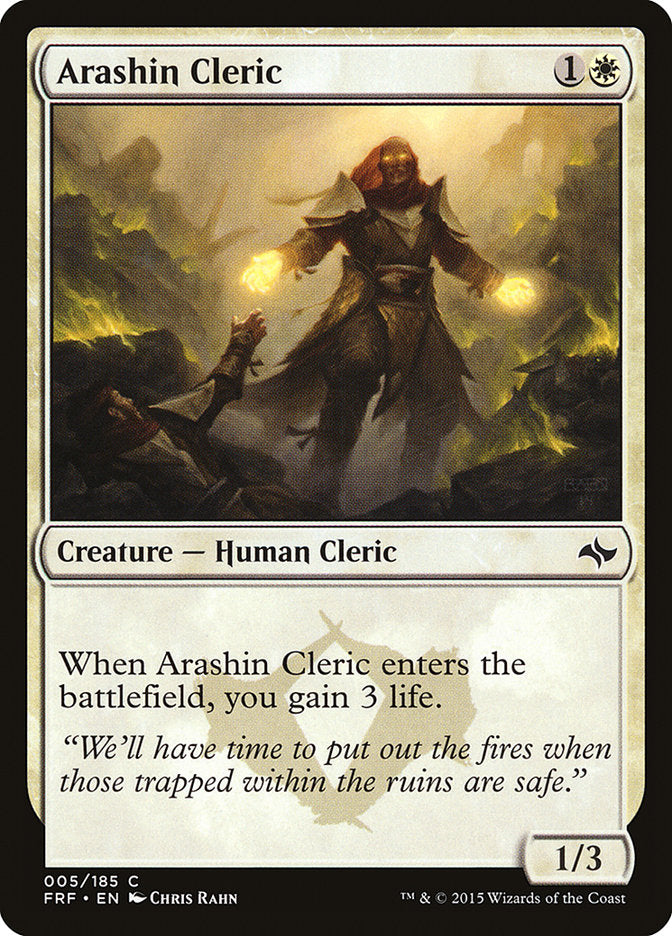 Arashin Cleric [Fate Reforged] | The Time Vault CA