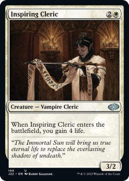 Inspiring Cleric [Jumpstart 2022] | The Time Vault CA