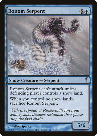 Ronom Serpent [Coldsnap] | The Time Vault CA