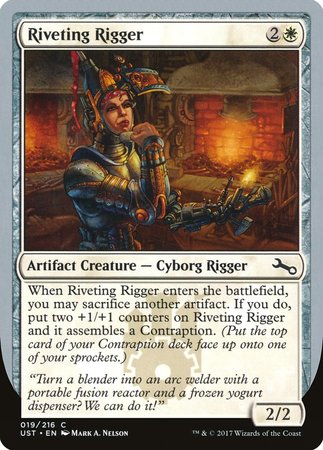 Riveting Rigger [Unstable] | The Time Vault CA