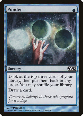 Ponder [Magic 2010] | The Time Vault CA