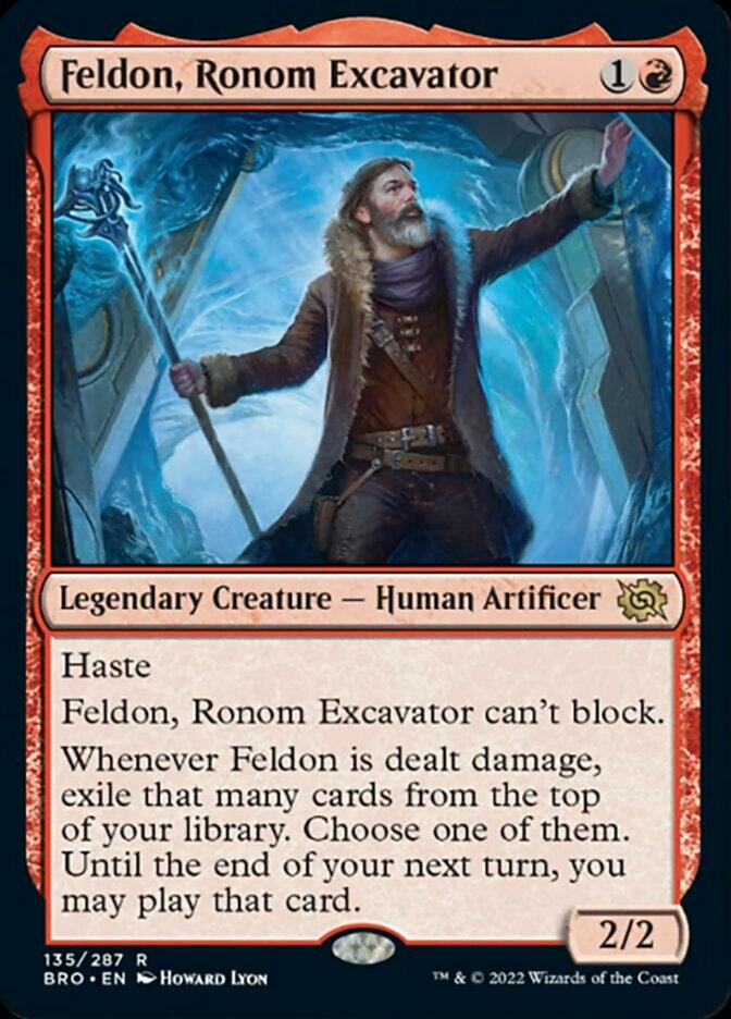 Feldon, Ronom Excavator [The Brothers' War] | The Time Vault CA