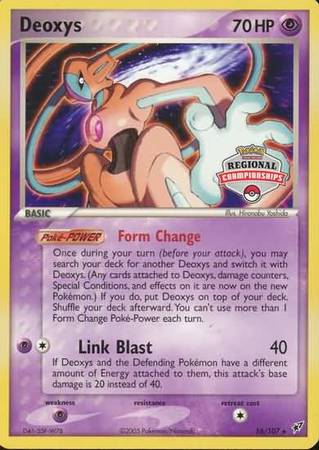 Deoxys (16/107) (Championship Promo) [EX: Deoxys] | The Time Vault CA