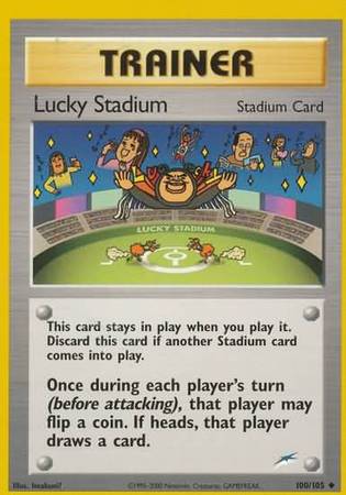 Lucky Stadium (100/105) [Neo Destiny Unlimited] | The Time Vault CA