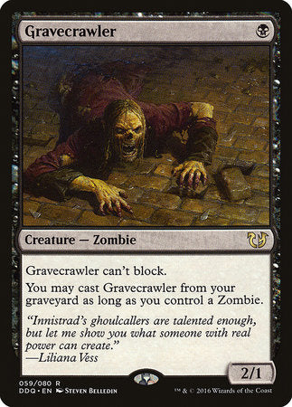Gravecrawler [Duel Decks: Blessed vs. Cursed] | The Time Vault CA