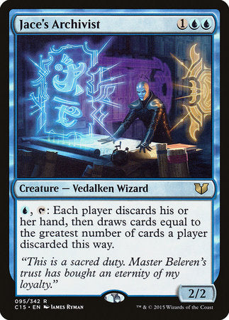 Jace's Archivist [Commander 2015] | The Time Vault CA