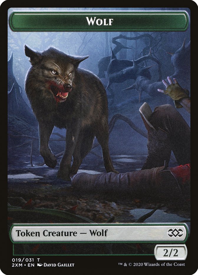 Wolf Token [Double Masters] | The Time Vault CA