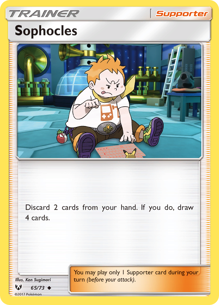 Sophocles (65/73) [Sun & Moon: Shining Legends] | The Time Vault CA