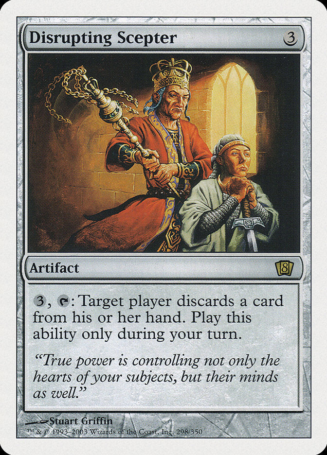 Disrupting Scepter [Eighth Edition] | The Time Vault CA