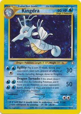 Kingdra (8/111) [Neo Genesis Unlimited] | The Time Vault CA