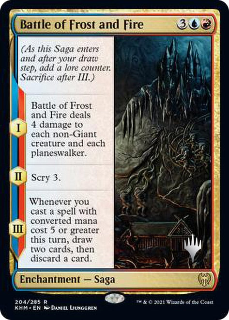 Battle of Frost and Fire [Kaldheim Promo Pack] | The Time Vault CA