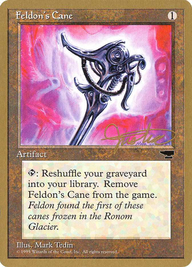 Feldon's Cane (Mark Justice) [Pro Tour Collector Set] | The Time Vault CA