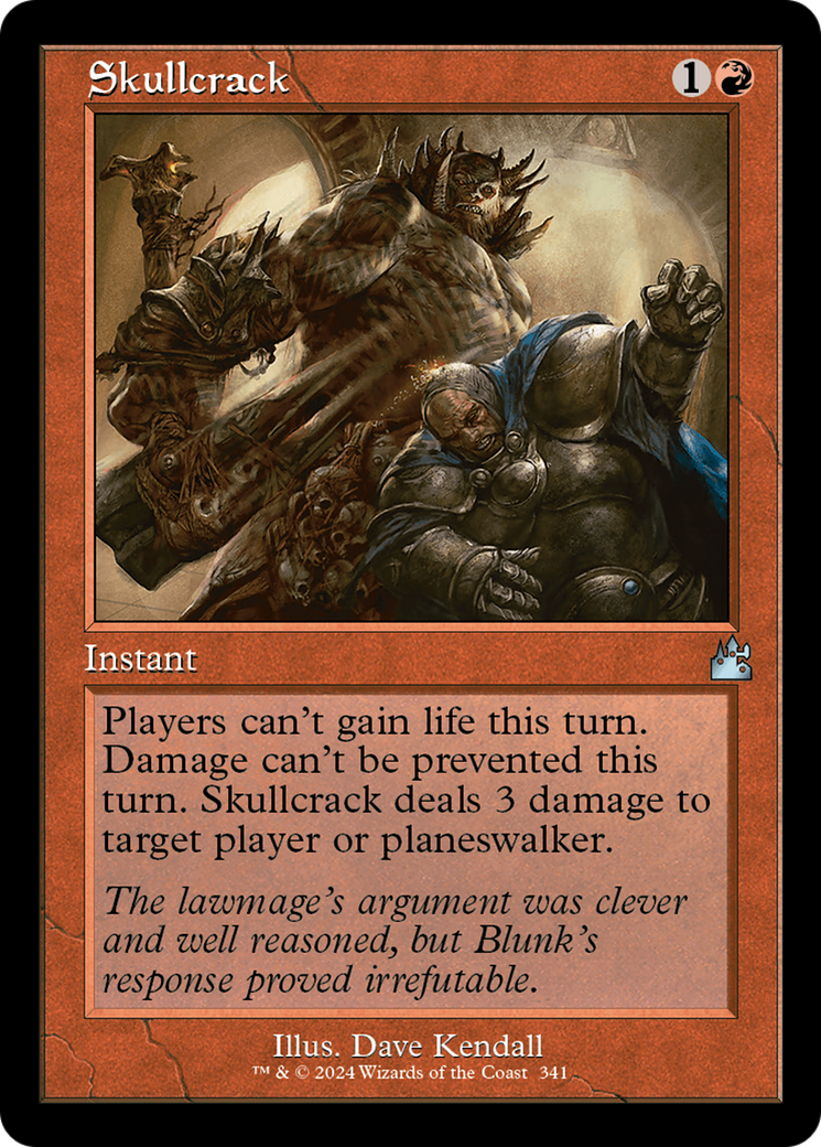 Skullcrack (Retro Frame) [Ravnica Remastered] | The Time Vault CA