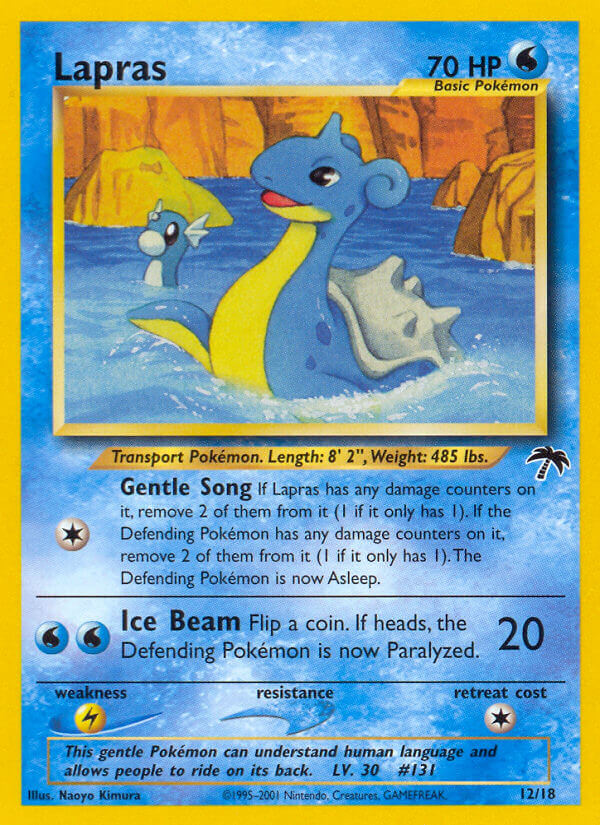 Lapras (12/18) [Southern Islands] | The Time Vault CA