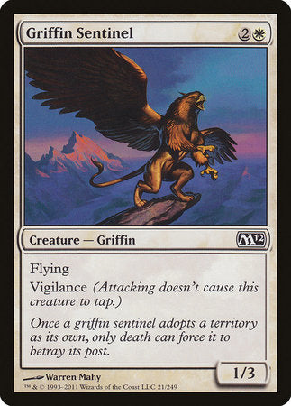 Griffin Sentinel [Magic 2012] | The Time Vault CA