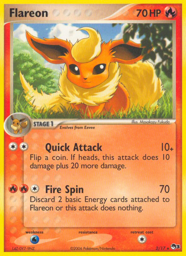 Flareon (2/17) [POP Series 3] | The Time Vault CA
