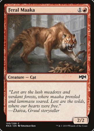 Feral Maaka [Ravnica Allegiance] | The Time Vault CA