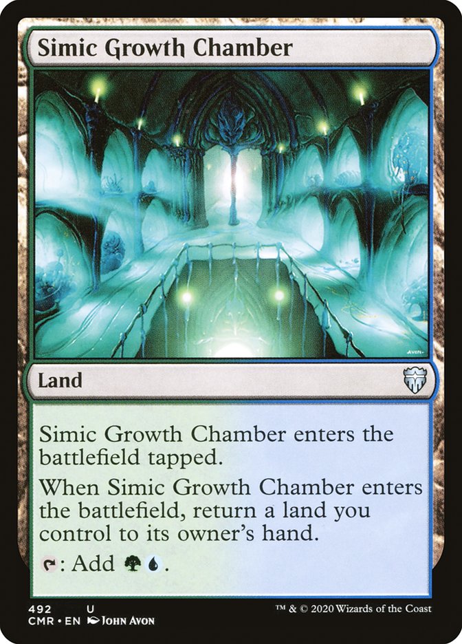 Simic Growth Chamber [Commander Legends] | The Time Vault CA