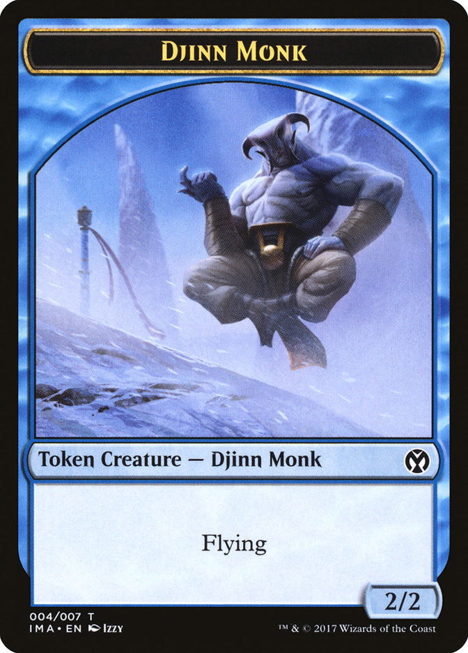 Djinn Monk [Iconic Masters Tokens] | The Time Vault CA