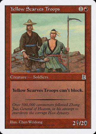 Yellow Scarves Troops [Portal Three Kingdoms] | The Time Vault CA