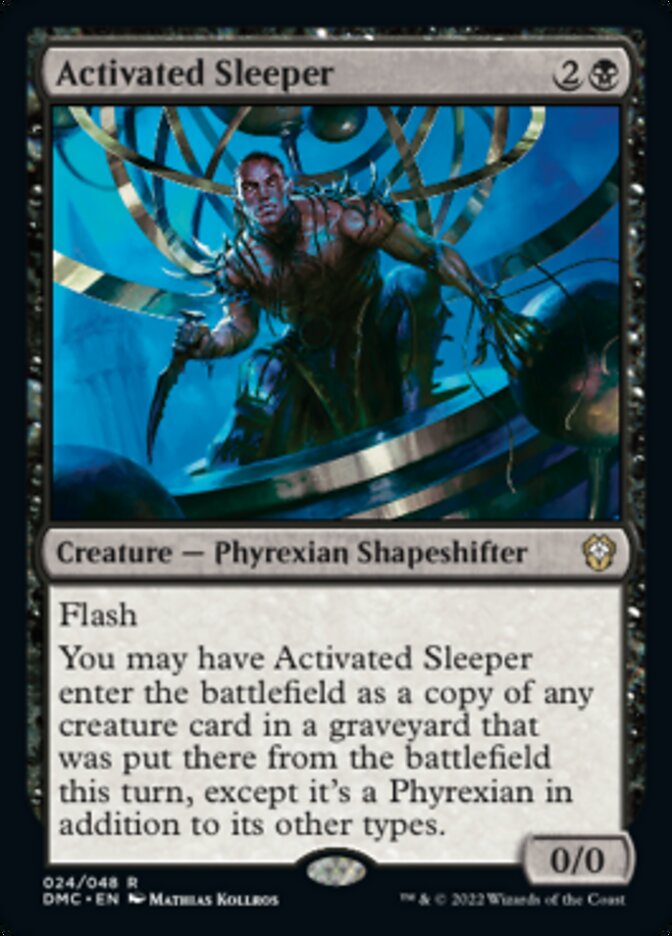 Activated Sleeper [Dominaria United Commander] | The Time Vault CA