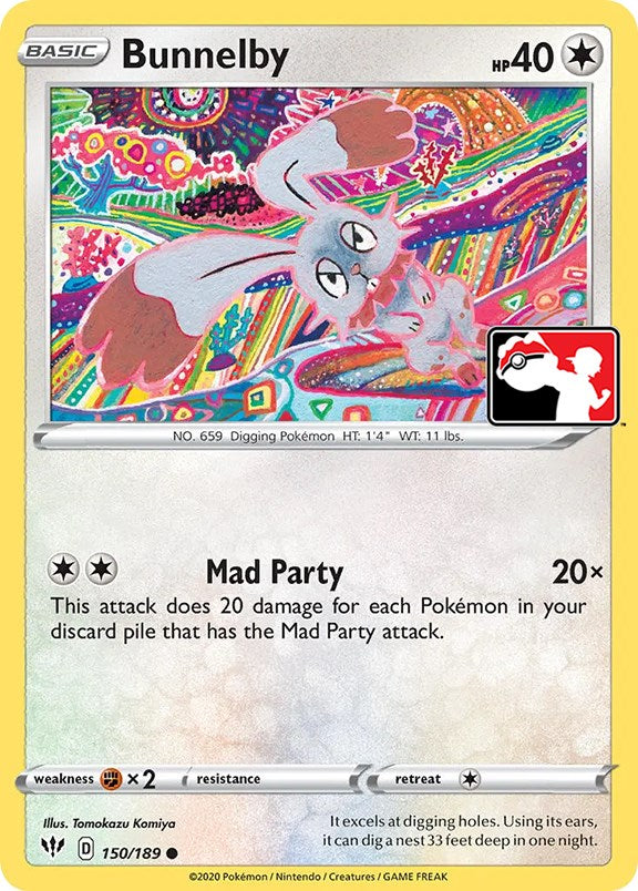 Bunnelby (150/189) [Prize Pack Series One] | The Time Vault CA
