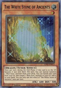 The White Stone of Ancients (Green) [LDS2-EN013] Ultra Rare | The Time Vault CA