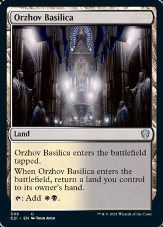 Orzhov Basilica [Commander 2021] | The Time Vault CA