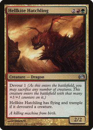 Hellkite Hatchling [Planechase 2012] | The Time Vault CA