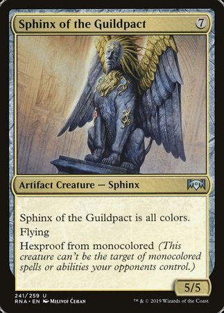Sphinx of the Guildpact [Ravnica Allegiance] | The Time Vault CA