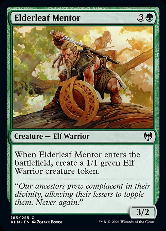 Elderleaf Mentor [Kaldheim] | The Time Vault CA