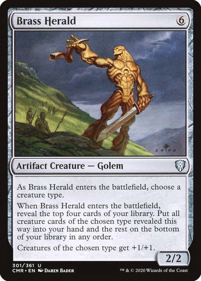 Brass Herald [Commander Legends] | The Time Vault CA