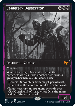 Cemetery Desecrator [Innistrad: Double Feature] | The Time Vault CA